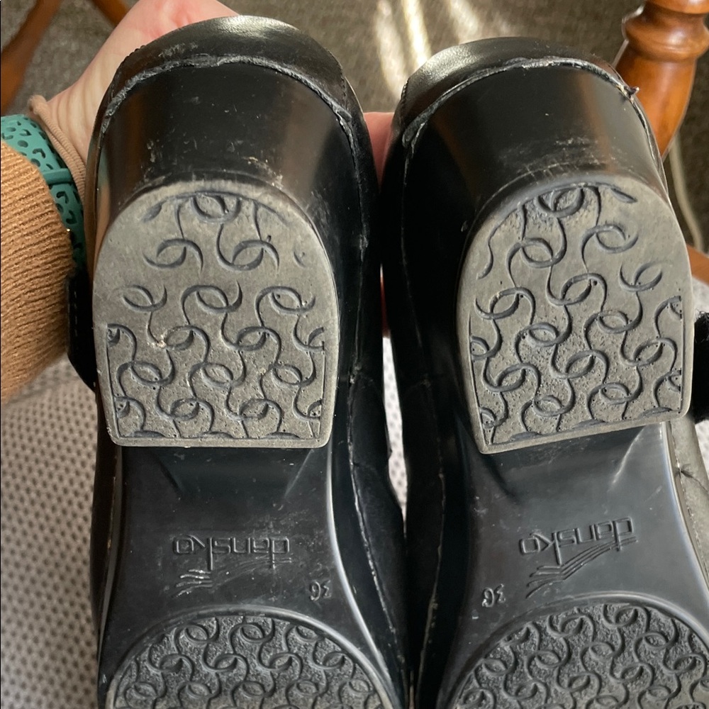 DANSKO 36 Black Women's Mary Jane Shoes clog mule - Picture 10 of 12